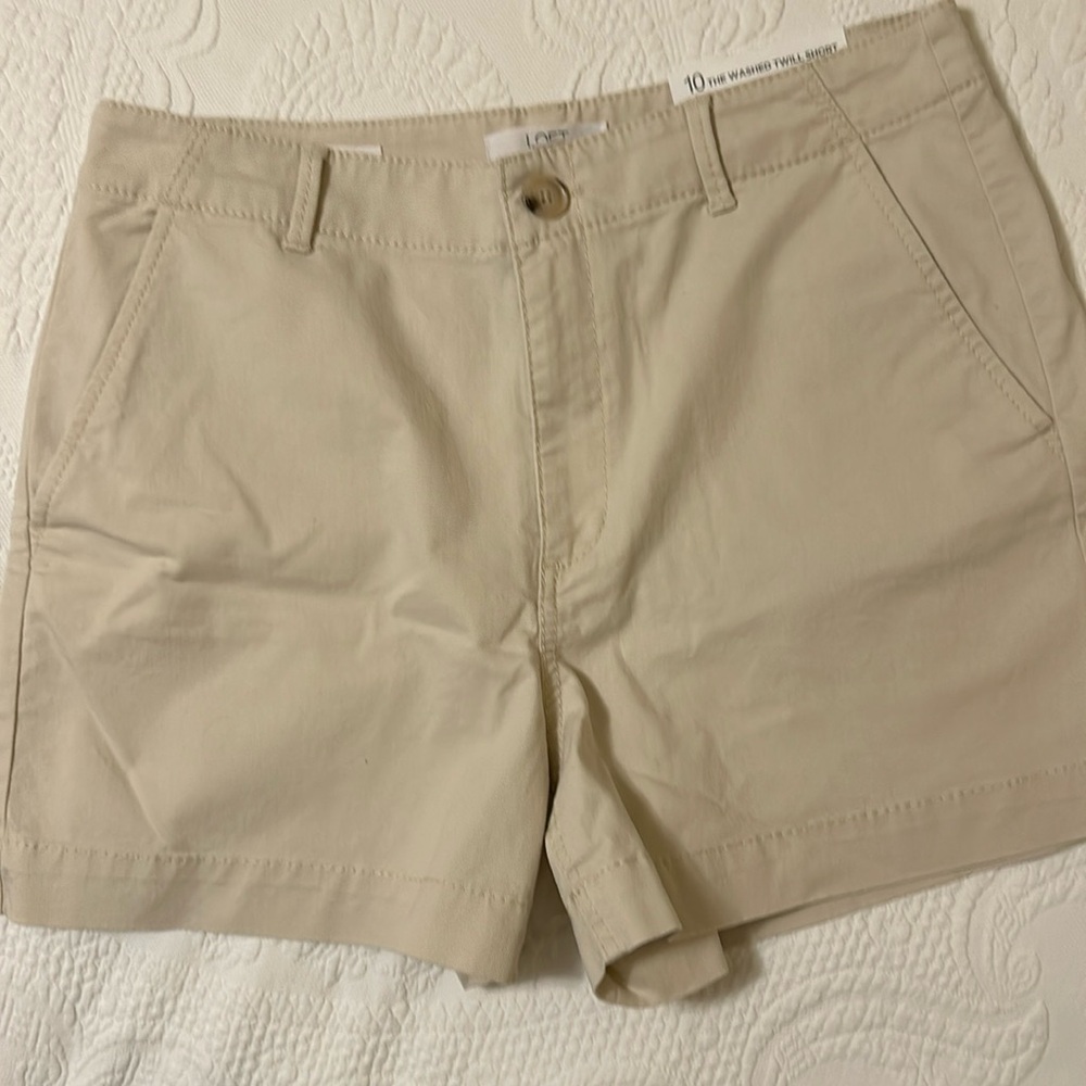 Loft washed Twill Short, Size 10